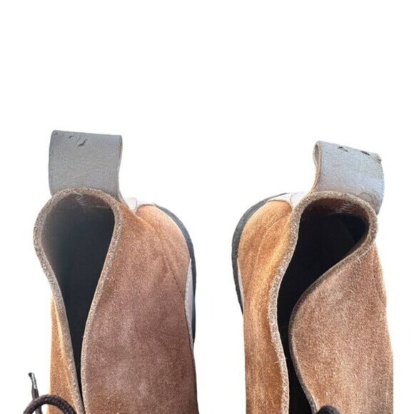 ECCO Crepetray Brown Suede Lace Up Chukka Boots 200364 05283 US 9 - Picture 8 of 14